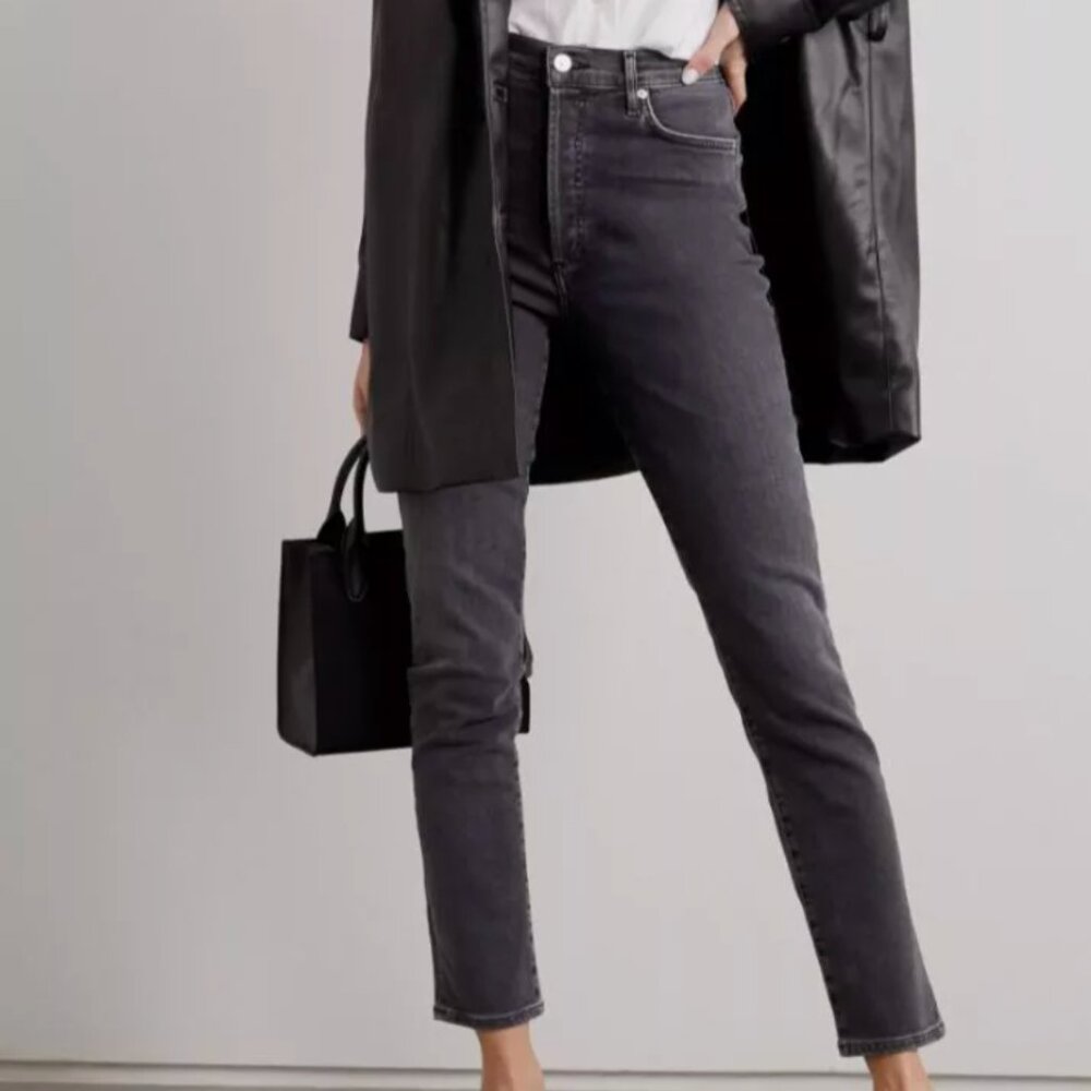 Sanctuary Cropped Black Denim